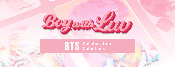 BTSカラコン！「MTPR×BTS」ワンデーカラコンBoy With Luv