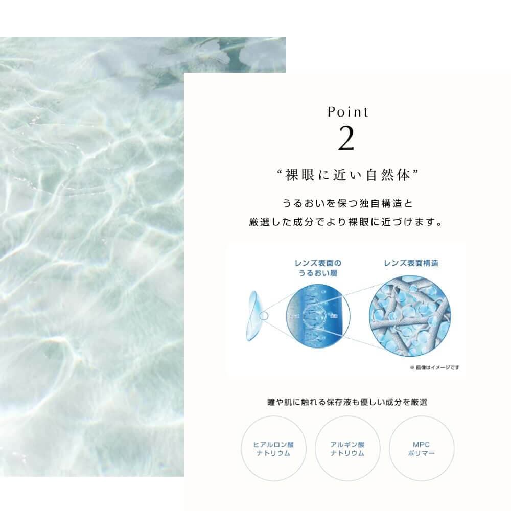 プラネアワンデー(pranair 1day)30枚入 高酸素透過率コンタクトレンズ裸眼に近い自然体