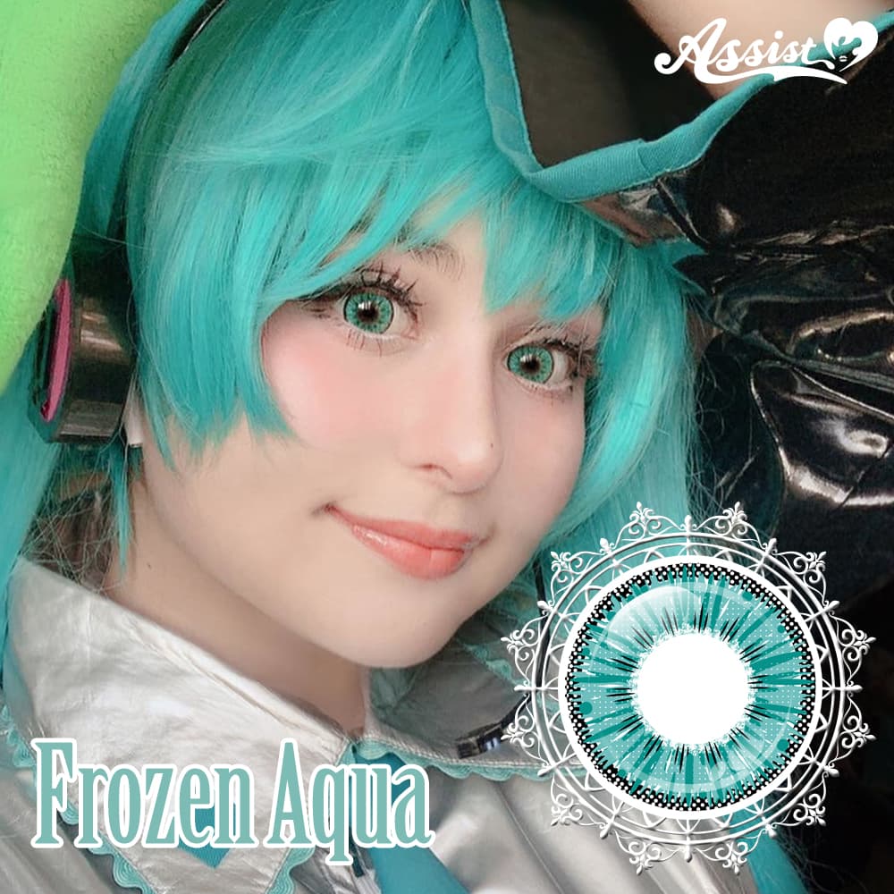 アシストシュシュ アイスフローラワンデー(AssistChouChou ICE Flora 1Day Series)6枚入「フローズンアクア」