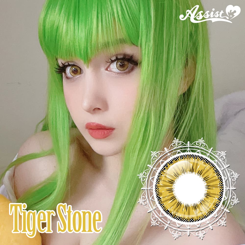 アシストシュシュ アイスフローラワンデー(AssistChouChou ICE Flora 1Day Series) 6枚入「タイガーストーン」