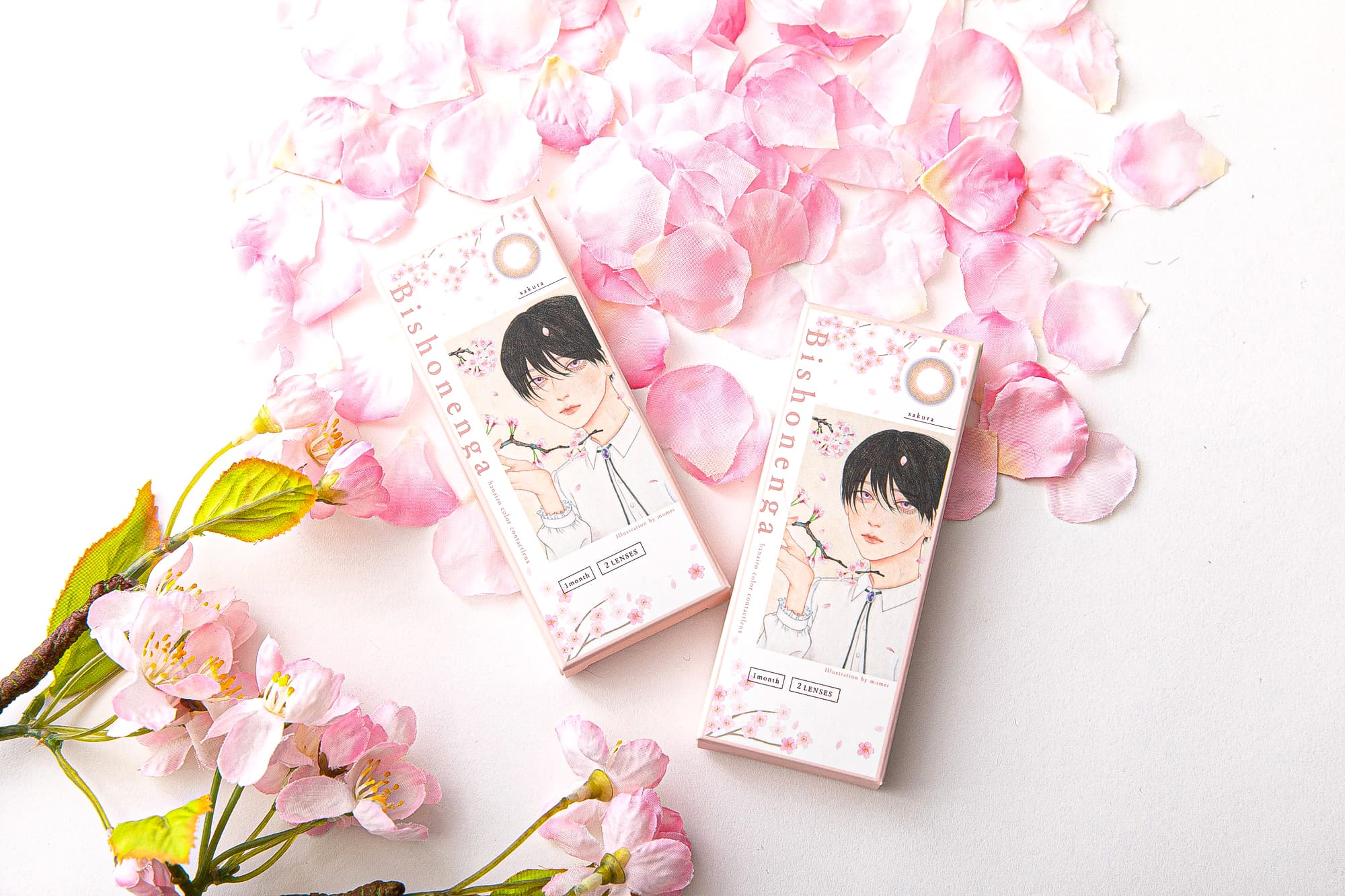 美少年画 Bishonenga(ビショウネンガ)2枚入サクラのパッケージイメージ