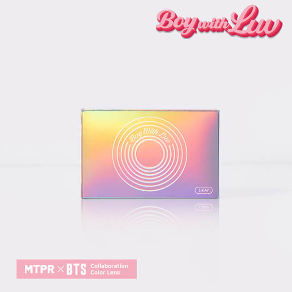 BTSカラコン！「MTPR×BTS」ワンデーカラコンBoy With Luvシリーズランダムフォトカードプレゼント
