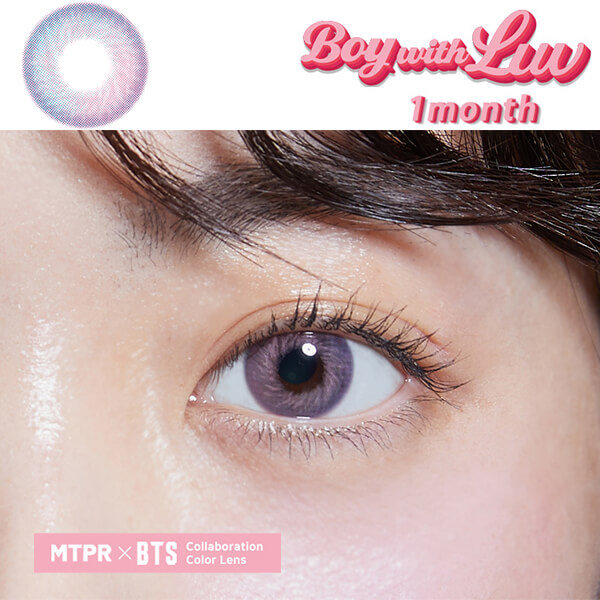 BTSカラコン！「MTPR×BTS」マンスリーカラコンBoy With Luvシリーズソウルピンク
