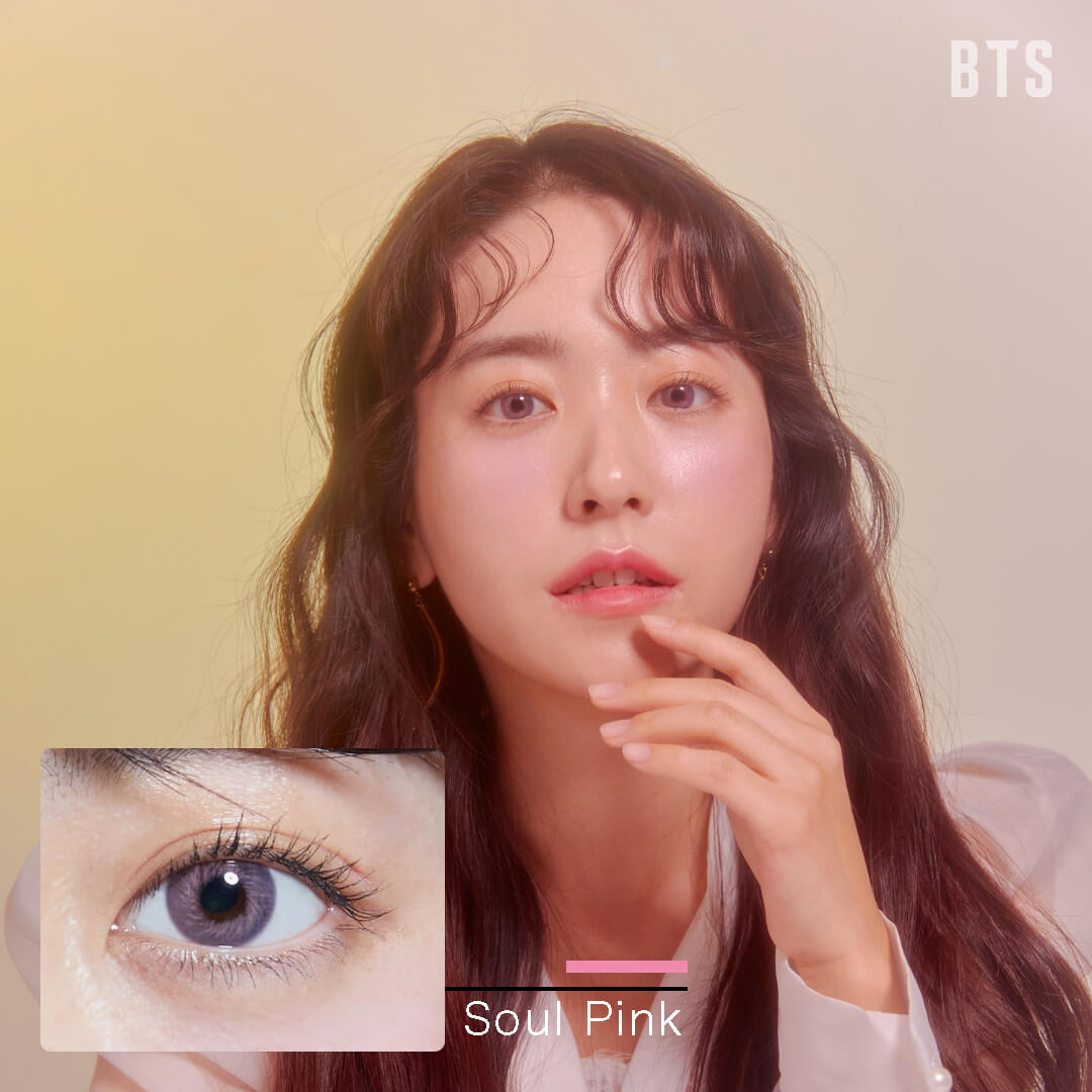 BTSカラコン！「MTPR×BTS」マンスリーカラコンBoy With Luvシリーズソウルピンク