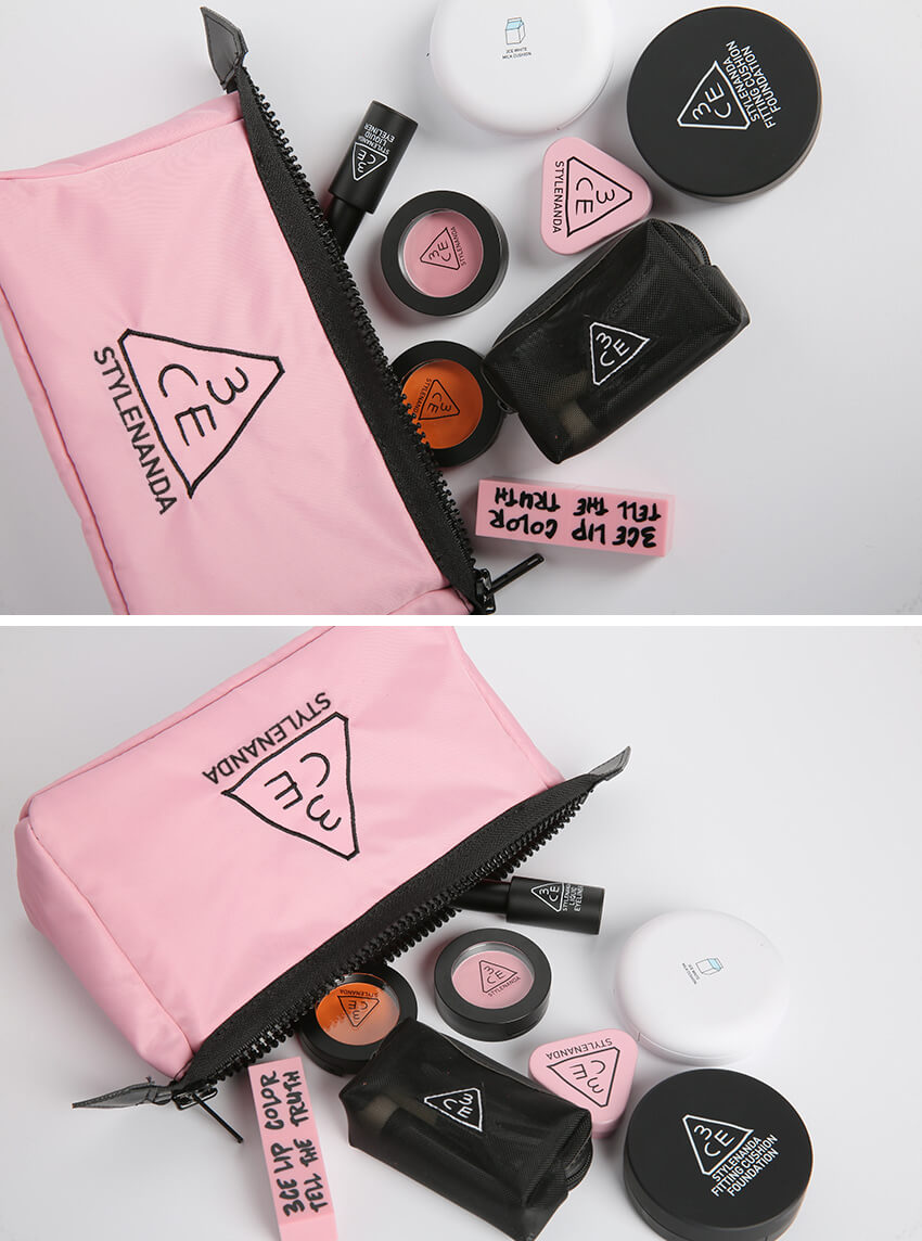 3CE PINK RUMOUR POUCH