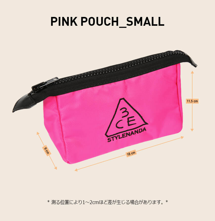 3CE PINK POUCH_SMALL