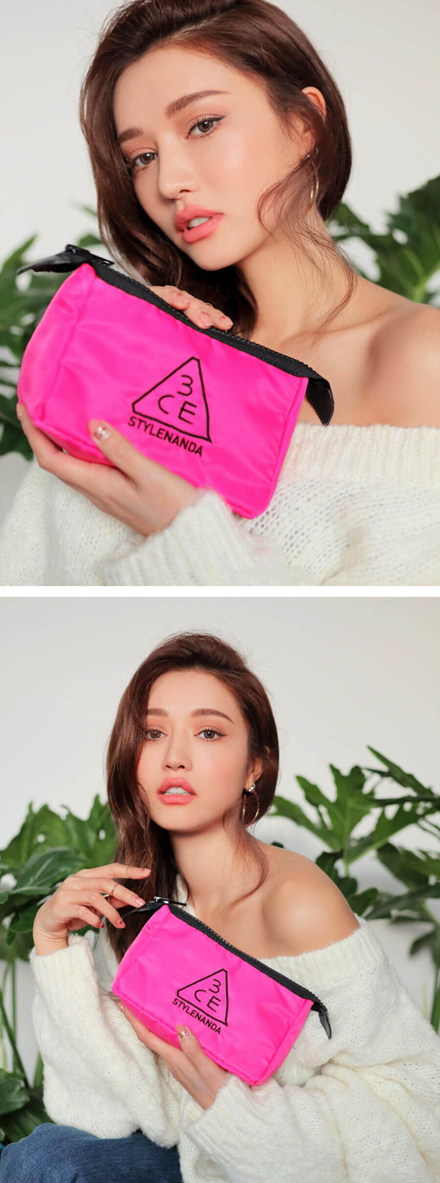 3CE PINK POUCH_SMALL