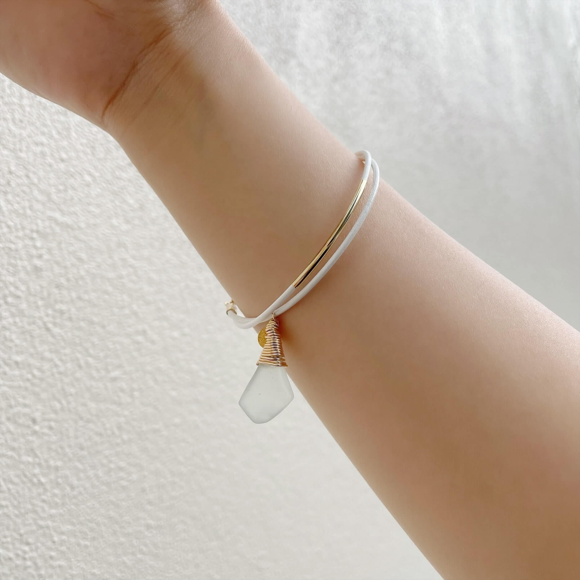SEA BLINK シーグラスアンクレット
