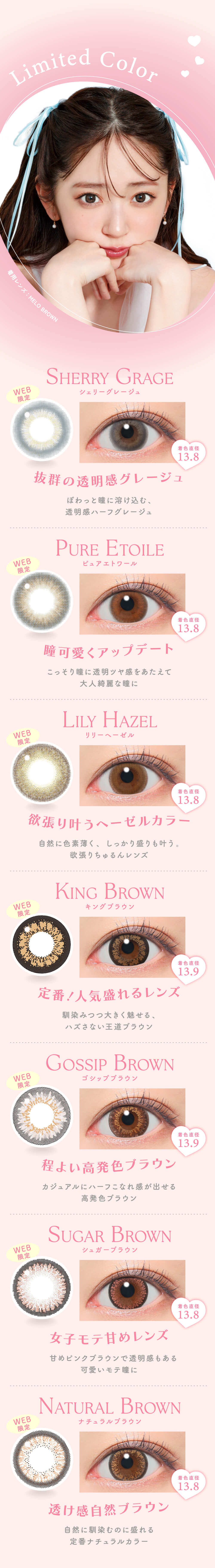 キャンマジレンズスペック