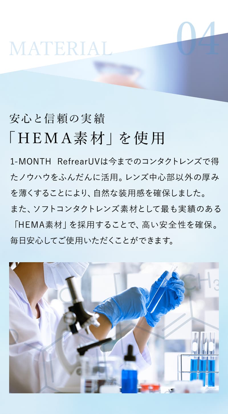 ワンマンスリフレアUV(1month Refrear)(6枚入)