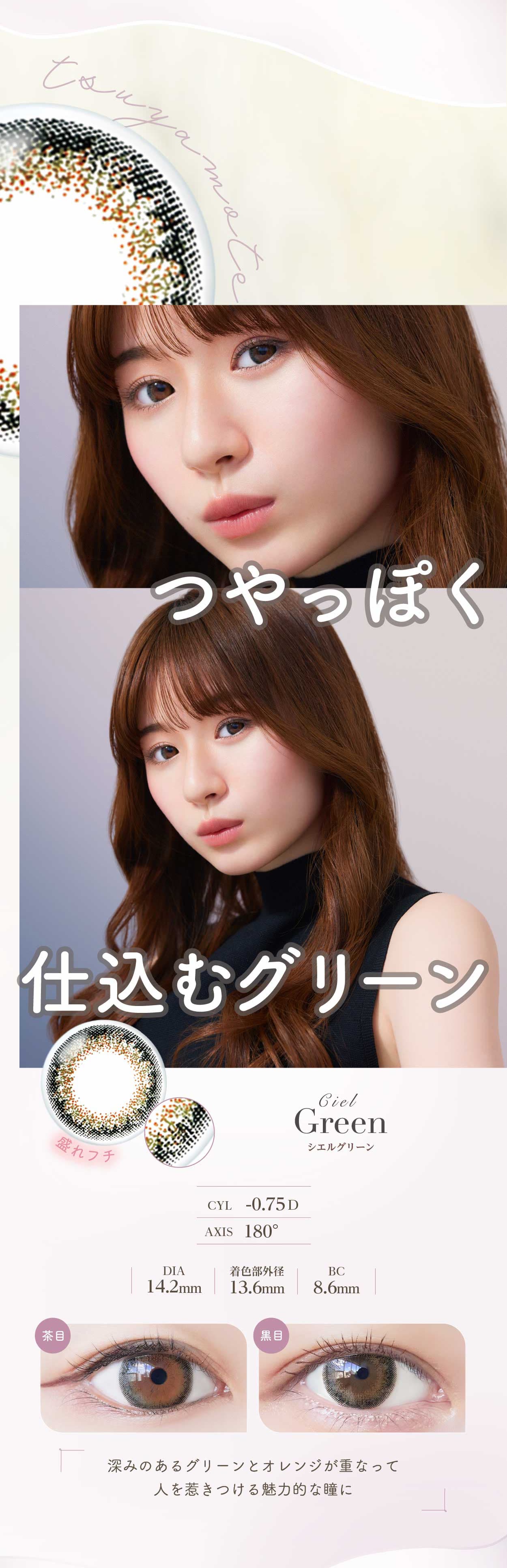 ネオサイトワンデーシエルトーリック[Ciel　UV]