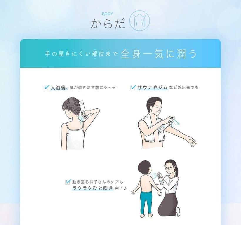 Curel キュレル ディープモイスチャースプレー (60g) 花王 キュレル ディープモイスチャー 化粧水 スプレー 風呂 メイクの上から 敏感肌 頭 顔 男性 肌荒れ 保湿 風呂上がり メイク直し ニキビ 化粧水 ミスト 化粧の上から 化粧直し マスク