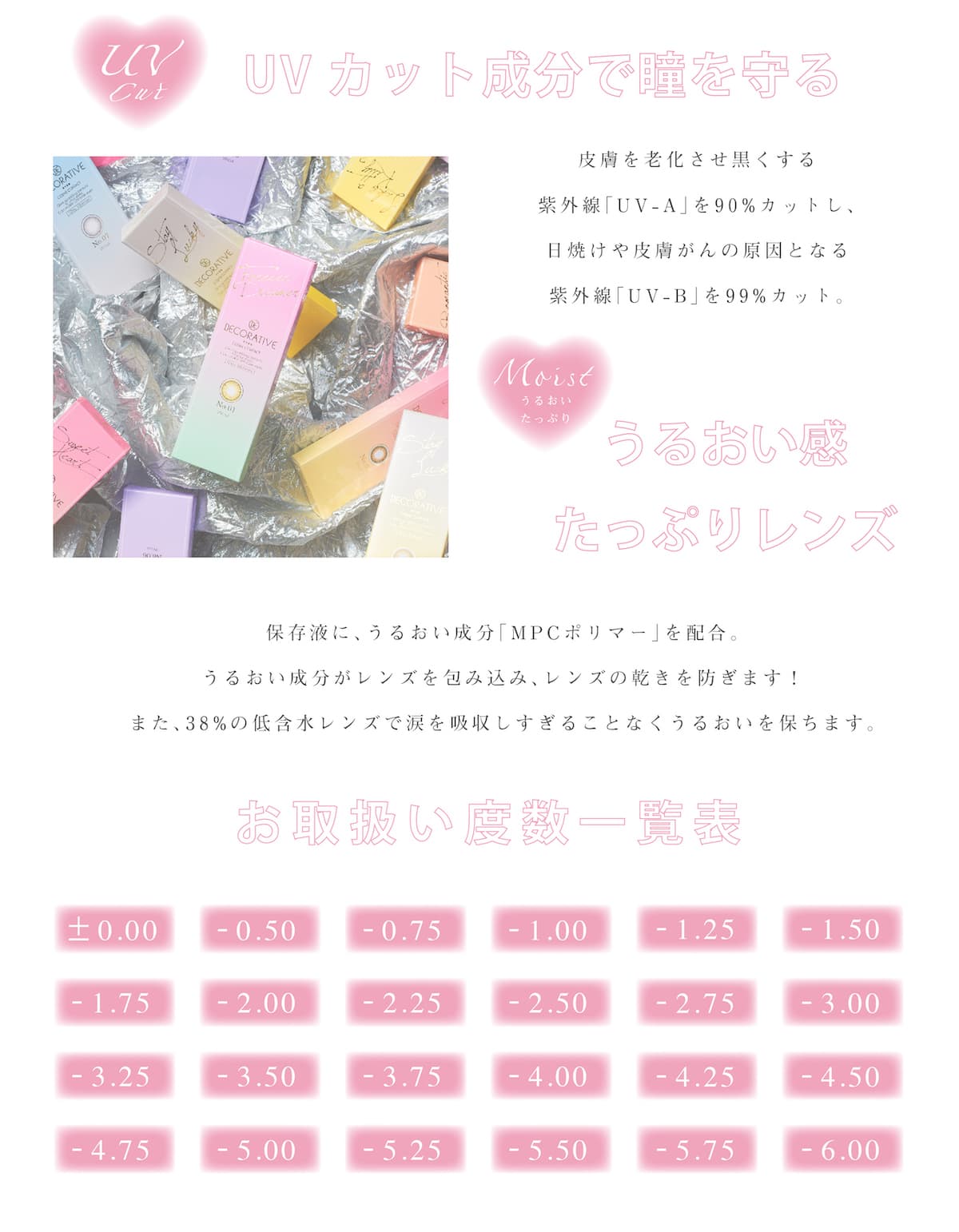 デコラティブアイズUVモイスト