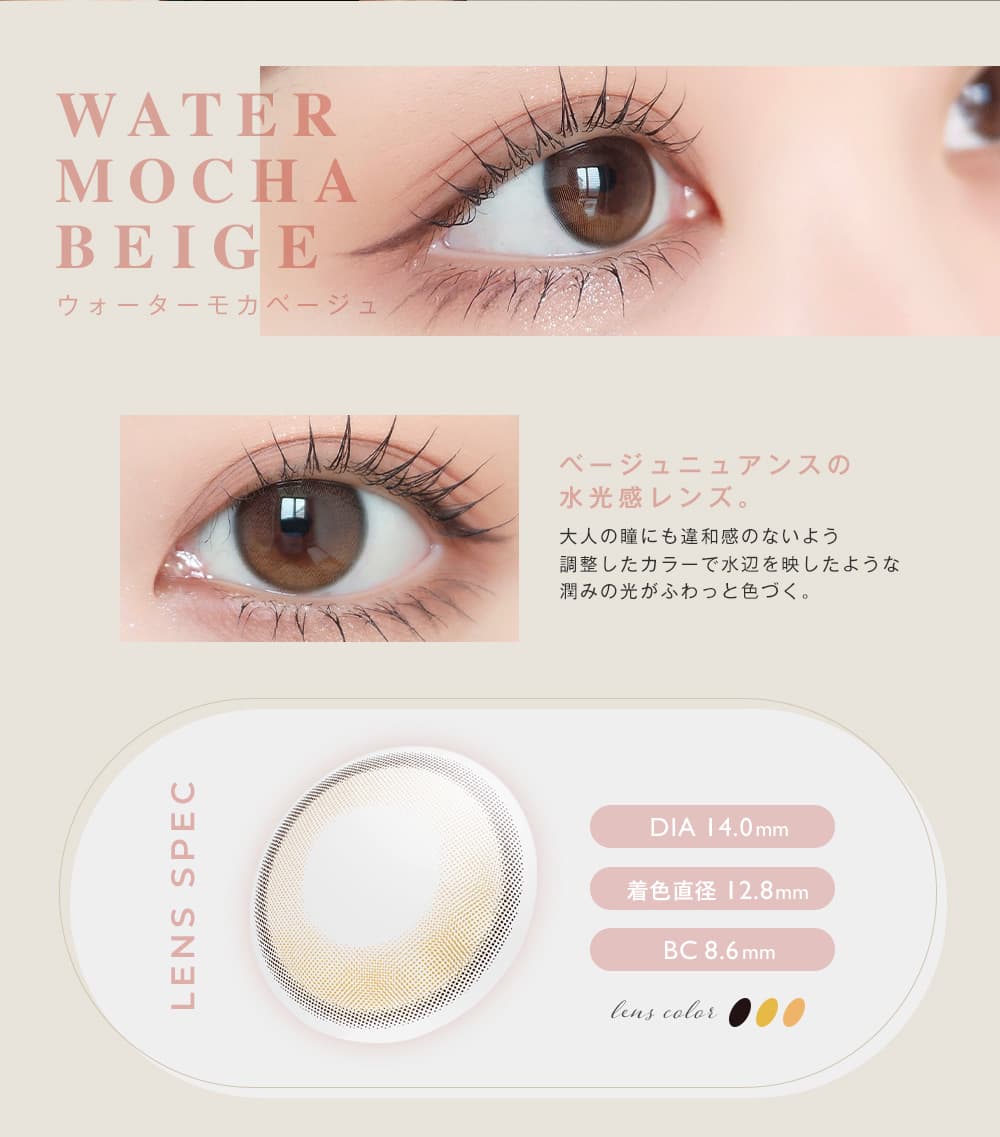 アンヴィ新色　ウォーターモカベージュ詳細と着レポ