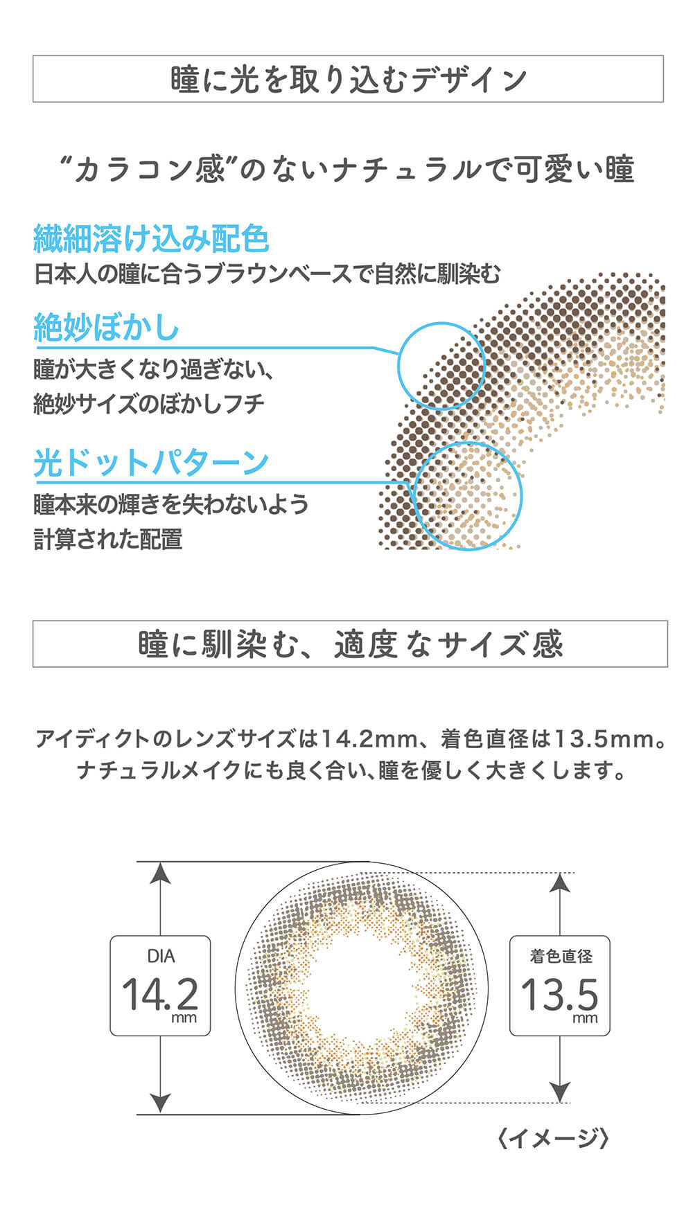  EYEDDiCT by FAIRY(アイディクト by フェアリー)のデザインについて