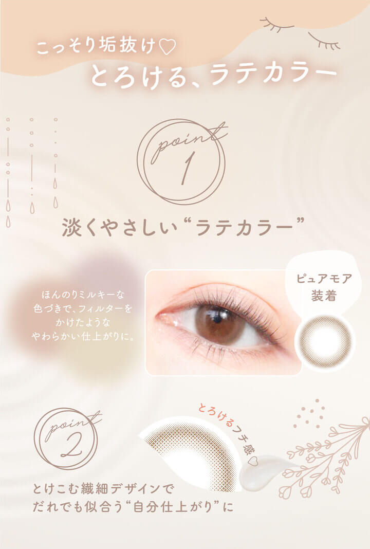 新木優子イメージモデルのマンスリーカラコン、アイジェニックバイエバーカラーのナチュラルミニシリーズ最新カラー度あり2枚入（1ヶ月交換）