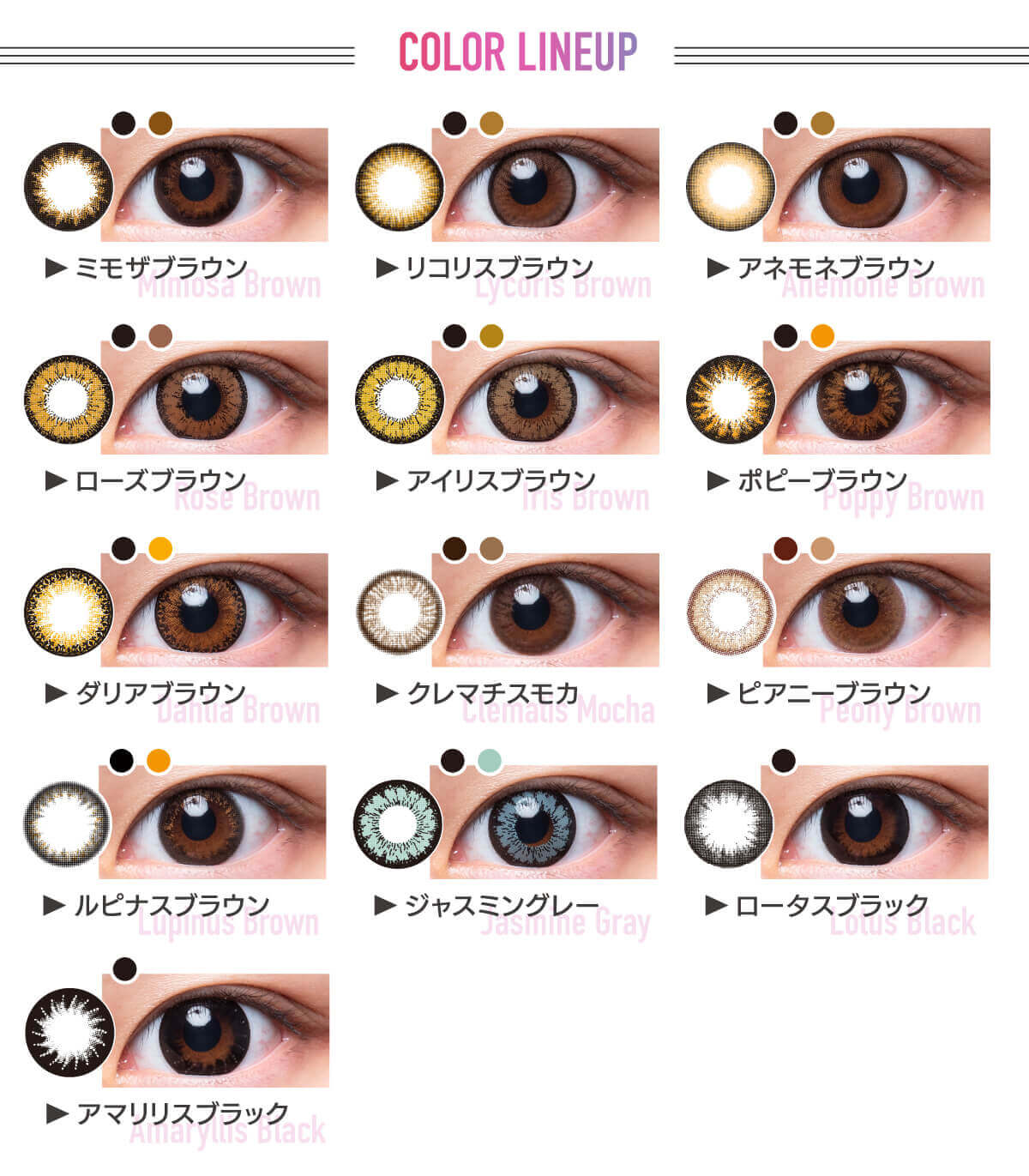 【度あり】フラワーアイズ 1枚入 
