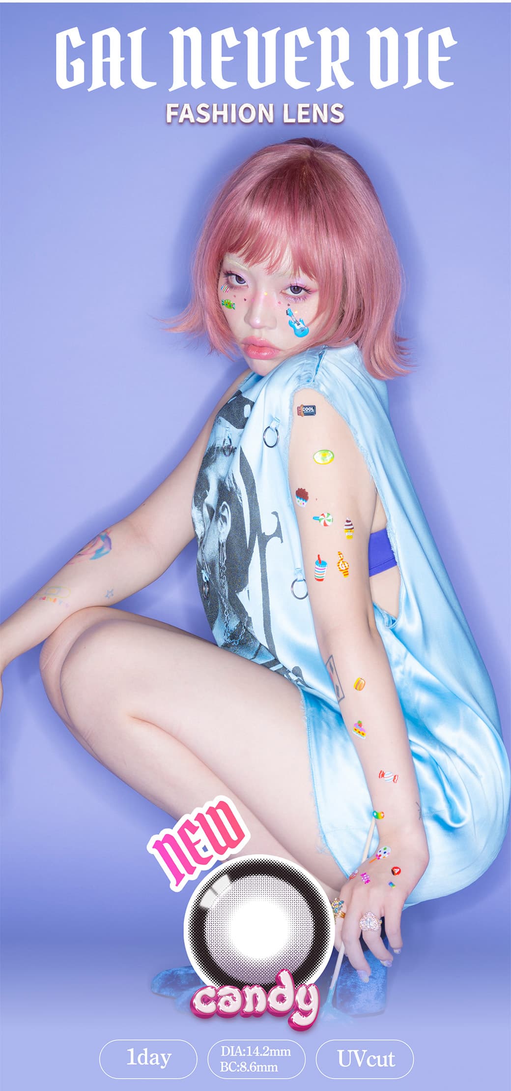 ギャルネバーダイ(GAL NEVER DIE)ちゃんみなカラコン！『ギャル』にコンセプトを当てたファッションレンズ