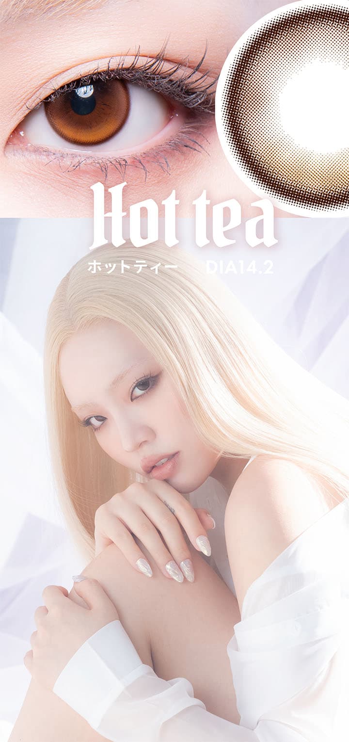 ギャルネバーダイ(GAL NEVER DIE)ちゃんみなカラコン！ホットティー