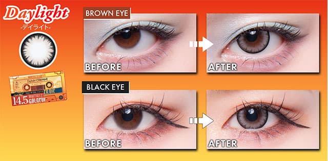 ギャルネバーダイ(GAL NEVER DIE)ちゃんみなカラコン！新作-デイライト