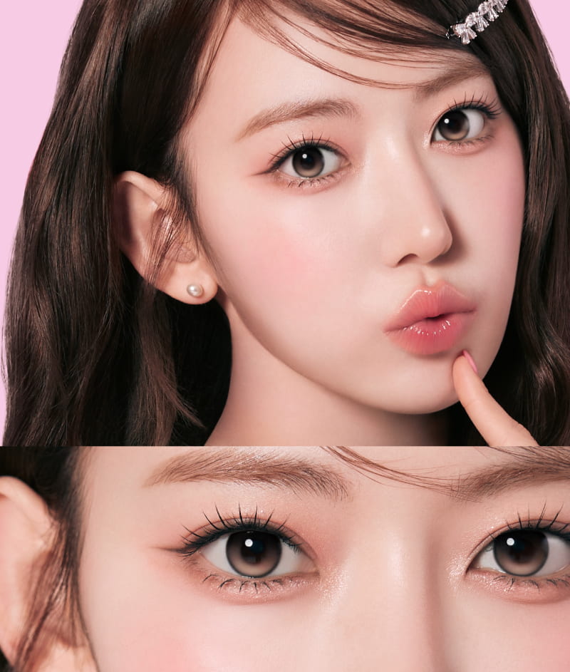 LE SSERAFIM（ルセラフィム）宮脇咲良イメージモデルMOLAK（モラク）ワンデー「ロージードロップ」詳細