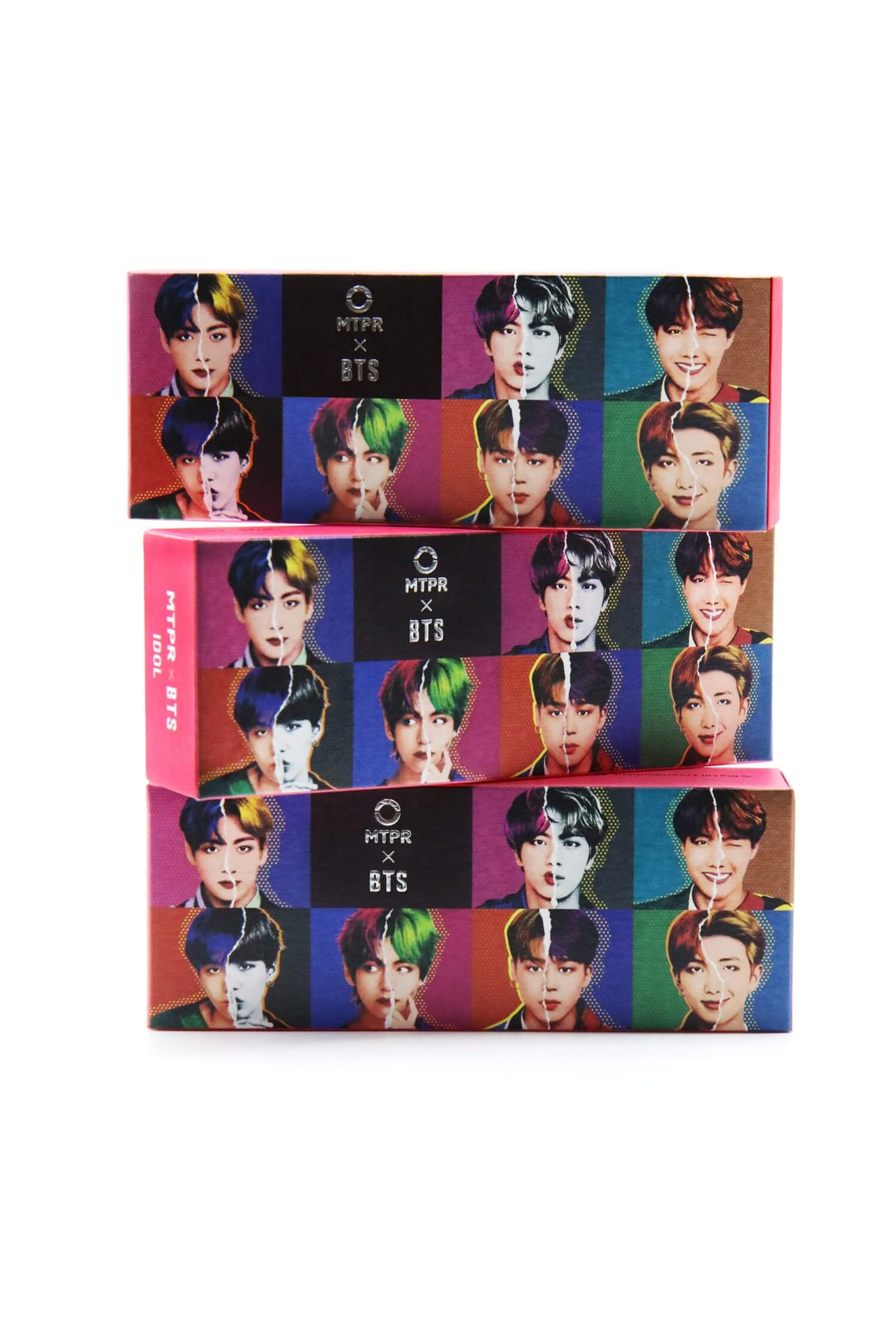 BTSカラコン！「MTPR×BTS」ワンデーカラコン（マイセルフグレー）IDOLパッケージ画像