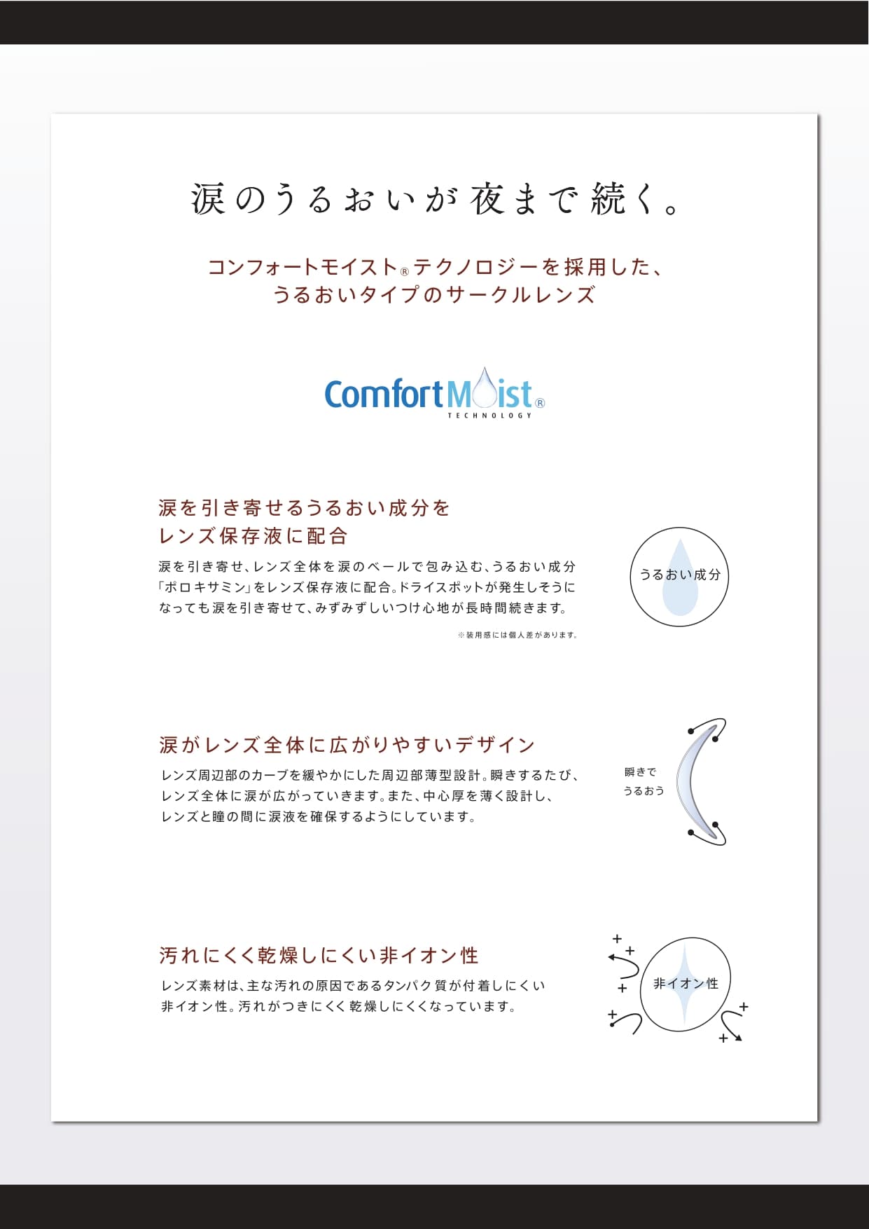 ボシュロムカラコンナチュレールサークルレンズ