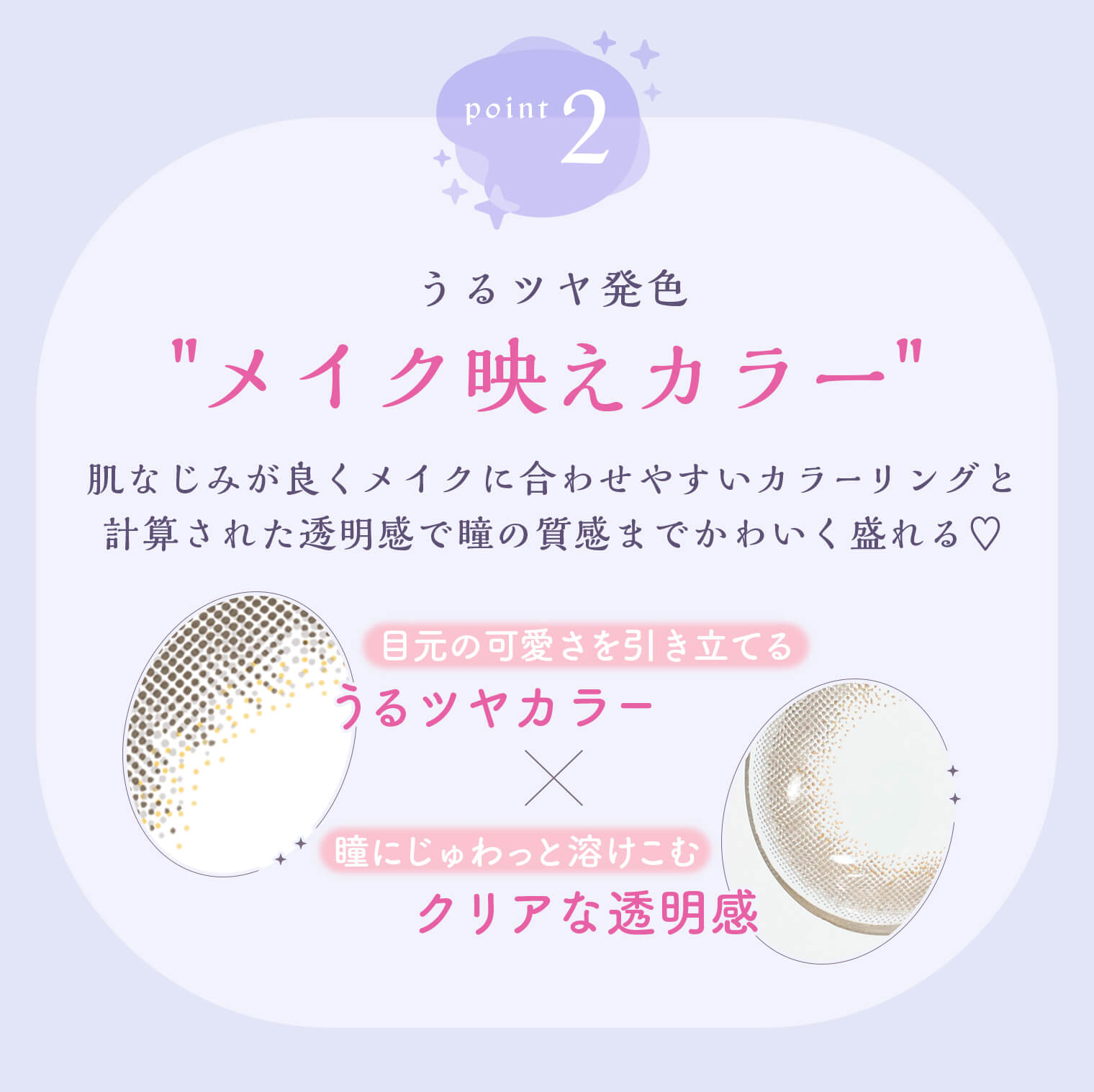 藤田ニコル（にこるん）プロデュースカラコン　U.P.D.(アプデ)レンズポイント2