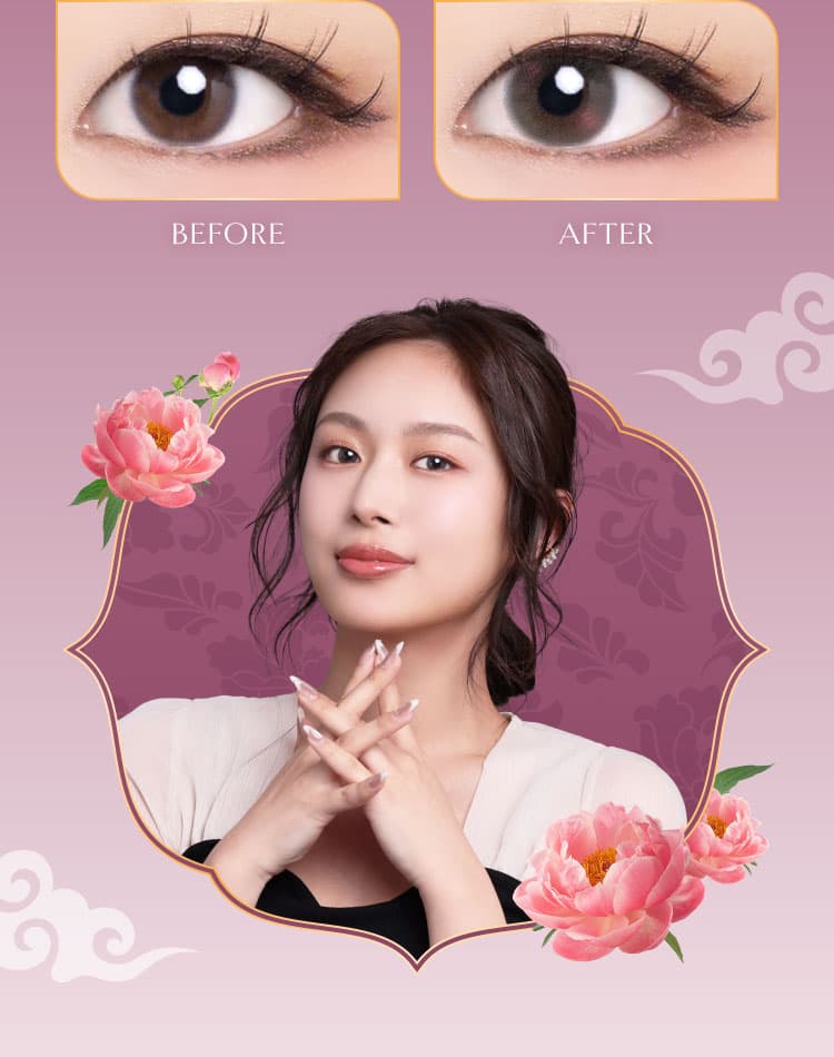 イマドキワンホン「VILLEGE 秘麗潔(ヴィレジェ)」ワンデーカラコン「チークグレー」詳細