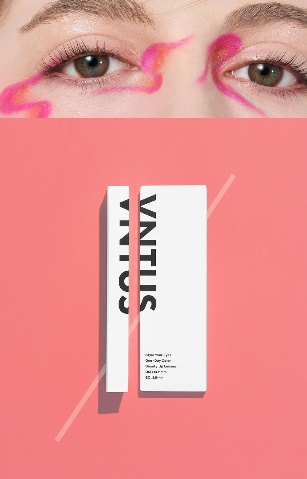 ファッションやメイクに合わせて瞳をチェンジカラコンVNTUS(ヴァニタス)ミスティカル詳細 