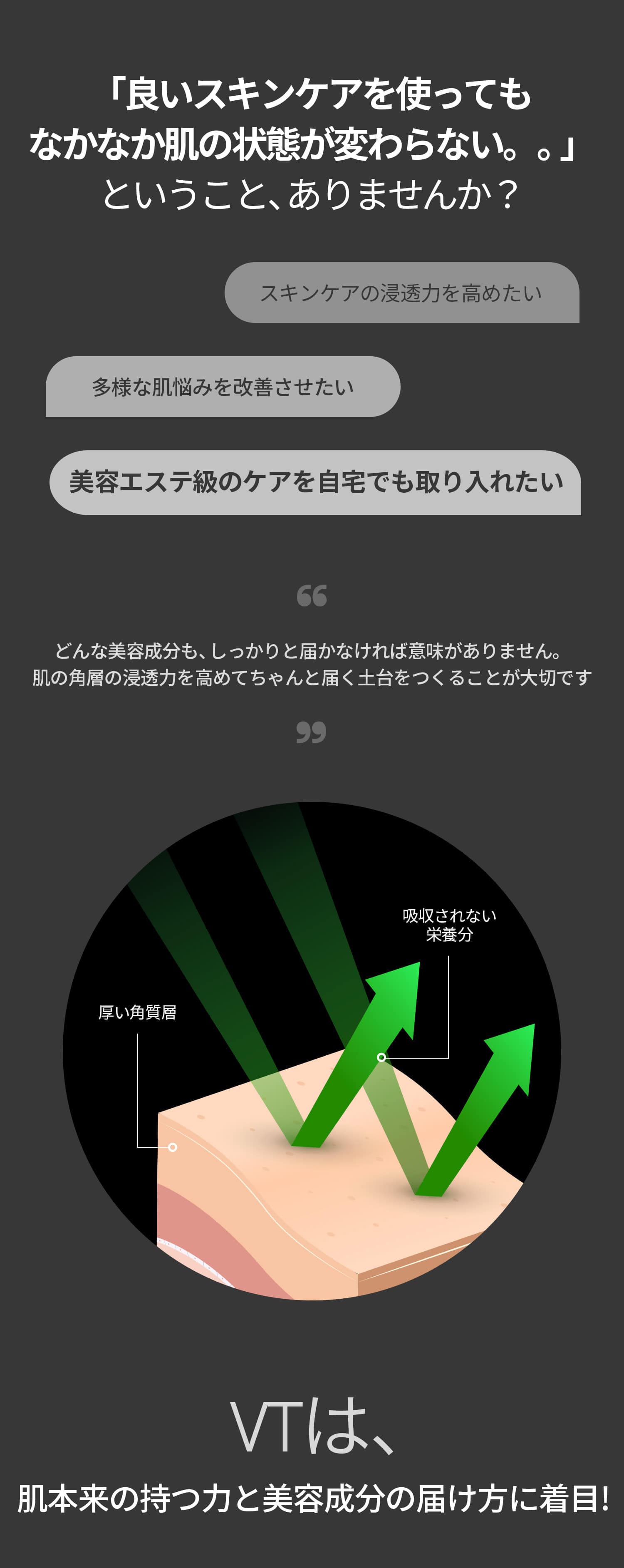 VT cosmetics リードルショット700　かつてない刺激で目覚める美肌　取り戻す美肌エイジングケア