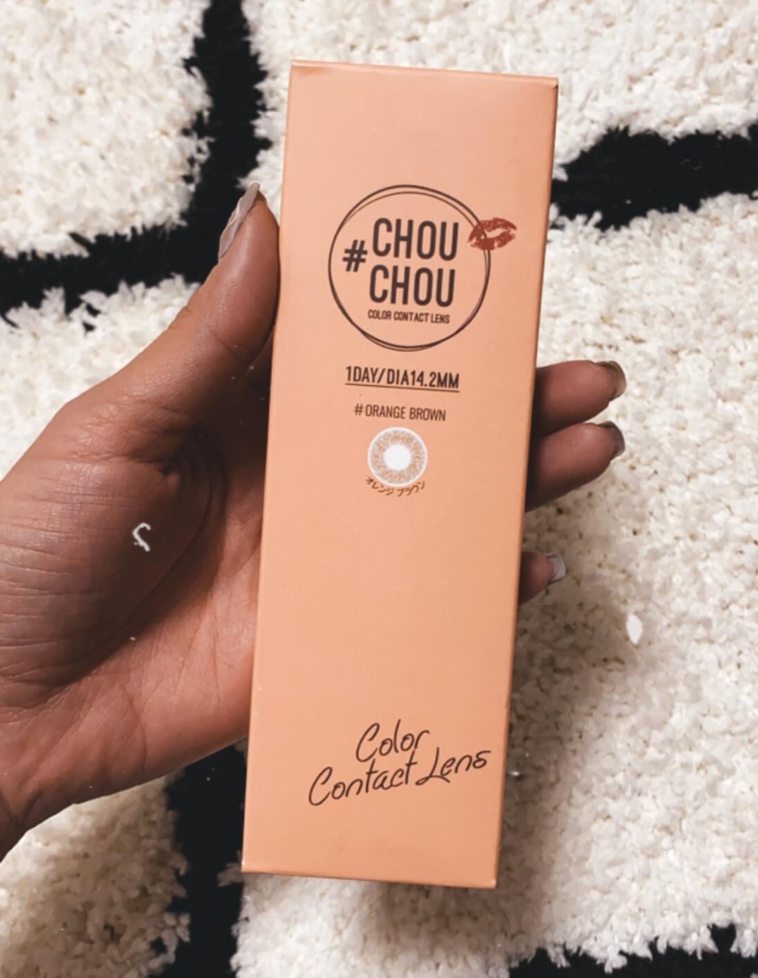 チュチュワンデー 1箱10枚入 1日使い捨て（度なし・度あり）のパッケージもかわいい！