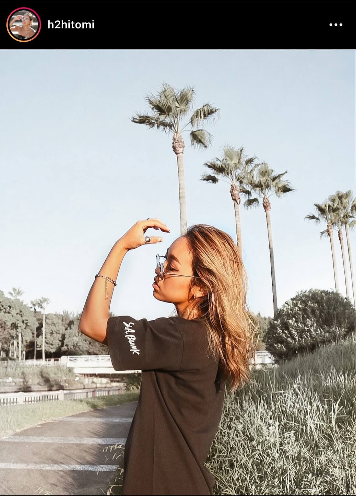 SEA BLINK Tシャツ インスタ着用画像投稿写真