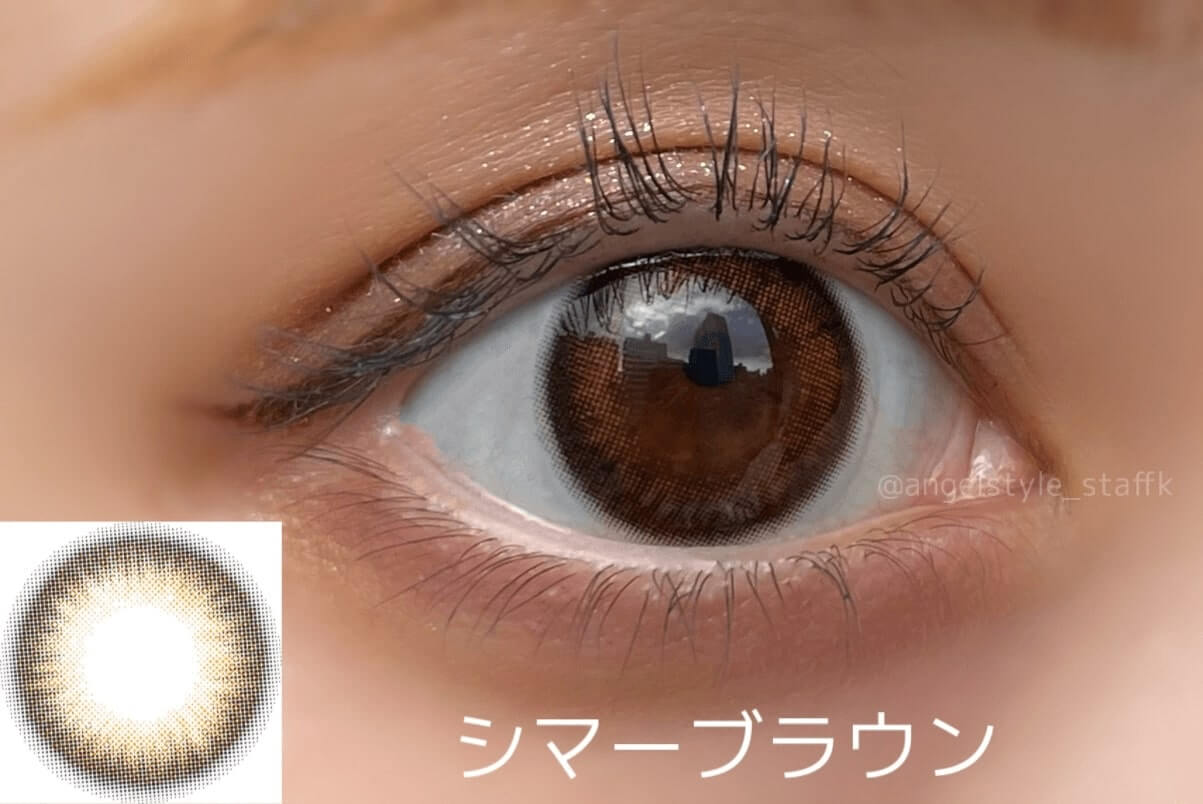 板野友美イメージモデルのシークレットキャンディマジックマンスリーのシマーブラウン着画レポ