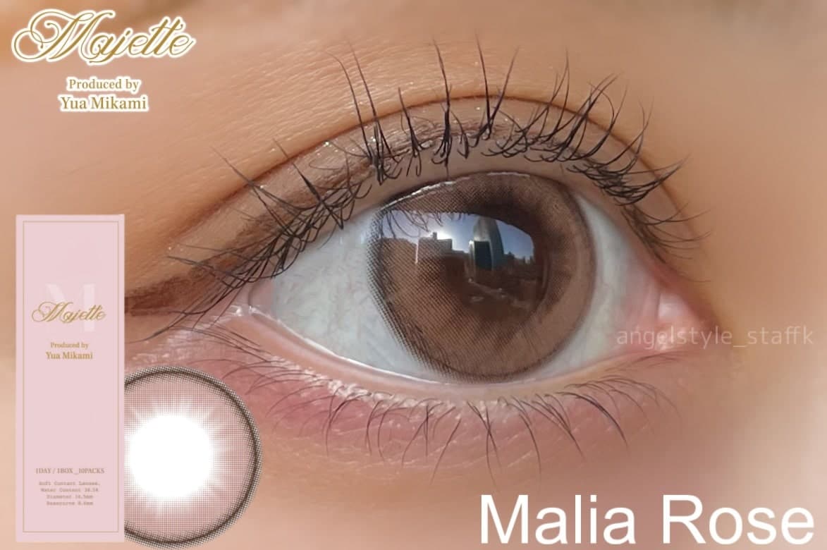 【マジェット　カラコンレポ】三上悠亜プロデュースカラコンマジェットつやっぽ色気「マリアローズ」スタッフ装用レポ