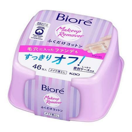 ビオレ ふくだけコットン 本体 46枚 花王【メイク落とし・クレンジング】 