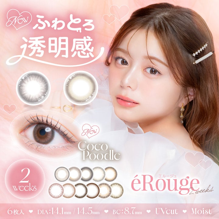 エルージュ(eRouge) 2ウィーク 6枚入イメージ画像