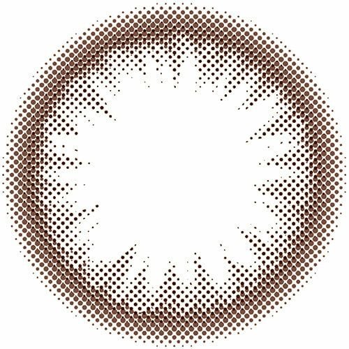 ブラウン-レンズ画像-ルースシフォンZERU 2ウィーク