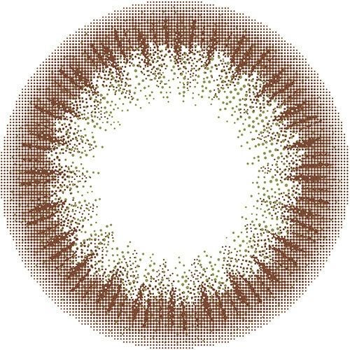 オリーブブラウン-レンズ画像-ルースシフォンZERU 2ウィーク