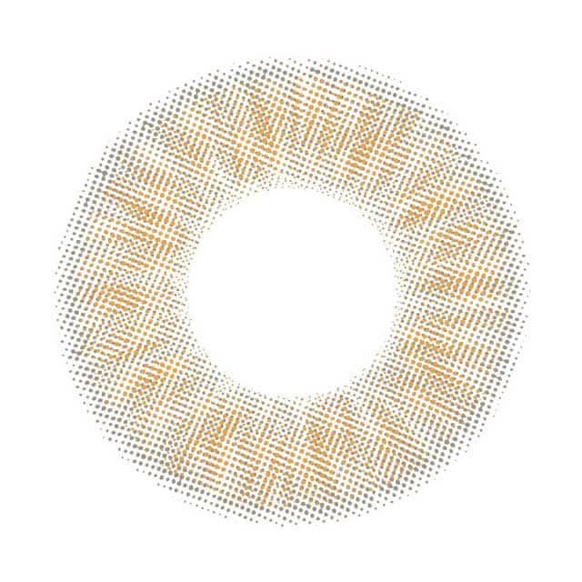 オレンジブラウン-レンズ画像