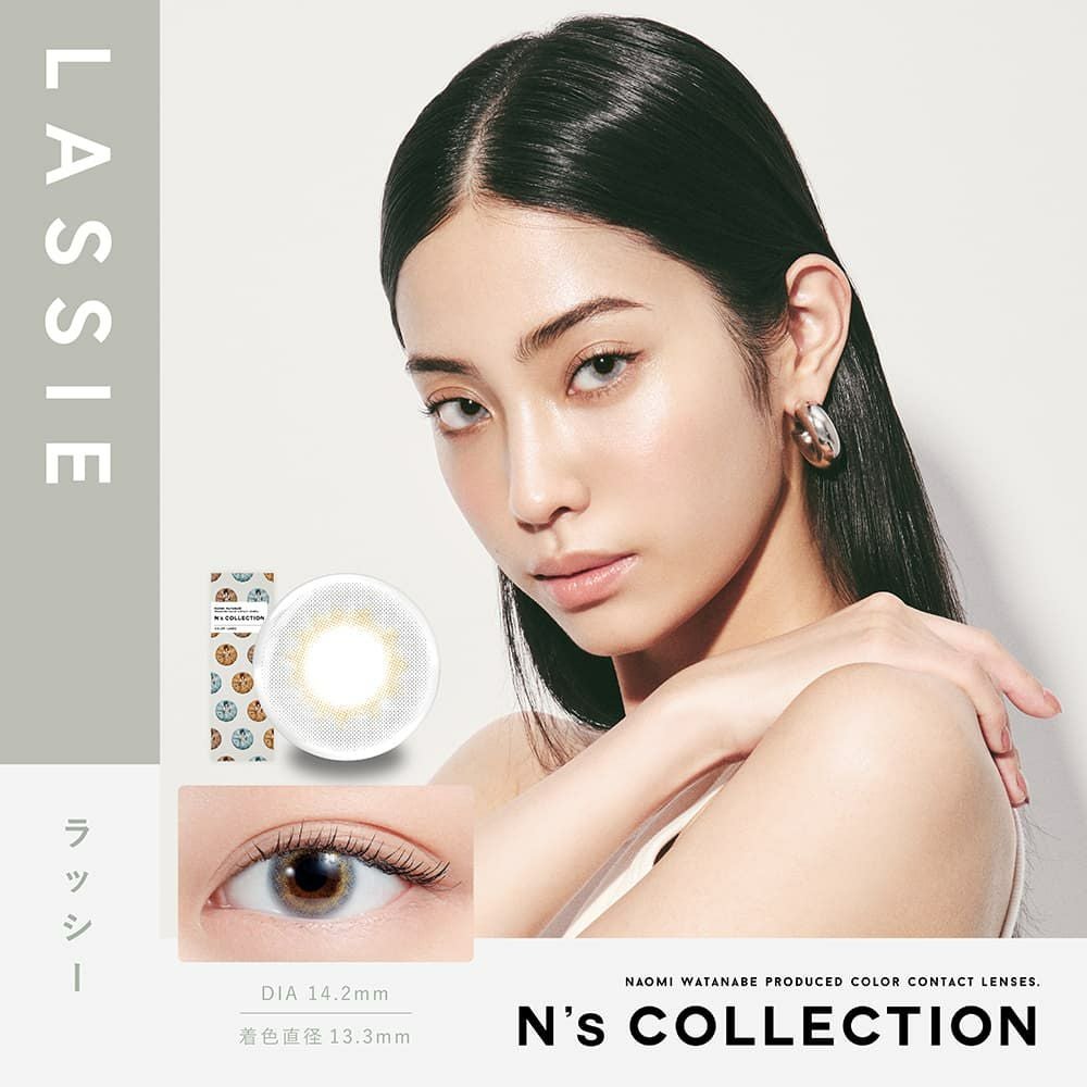 ラッシー-エヌズコレクション (N's collection) 10枚入-渡辺直美カラコン-ワンデーカラコン