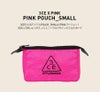 3CE　ピンクポーチ (Sサイズ)