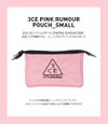 3CE　ピンクルーマーポーチ (Sサイズ)