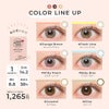 #チュチュ(#CHOUCHOU) マンスリー1枚入-みゆみゆカラコン-桜井美悠カラコン-1ヵ月カラコン