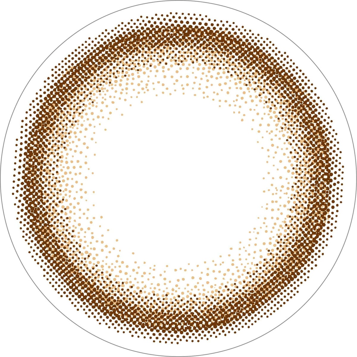 キャラメルブラウン-レンズ画像