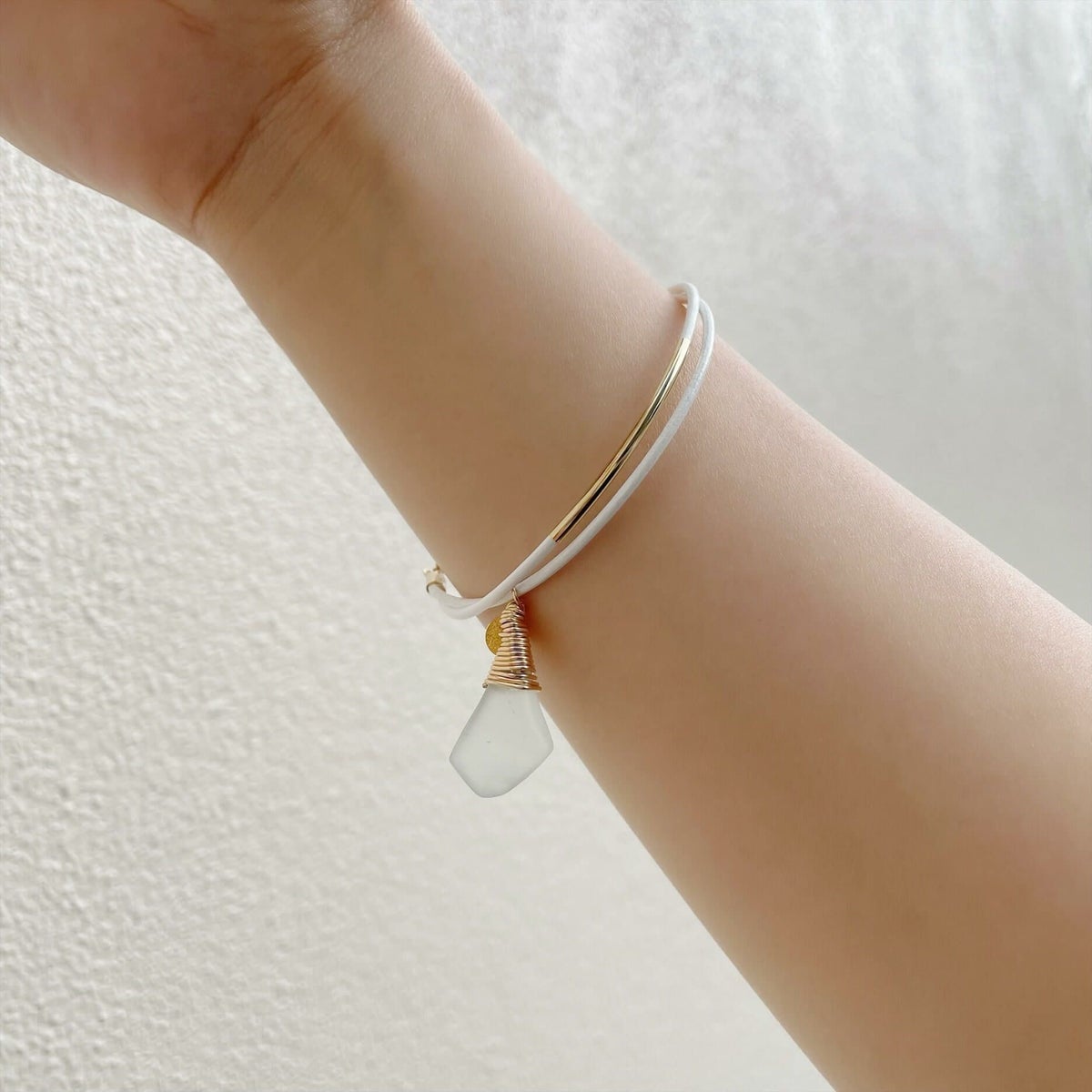 SEA BLINK シーグラスアンクレット