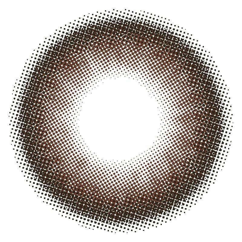 チョコリングブラウン-レンズ画像