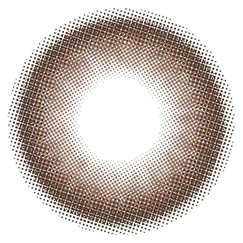 ピンクリングブラウン-レンズ画像