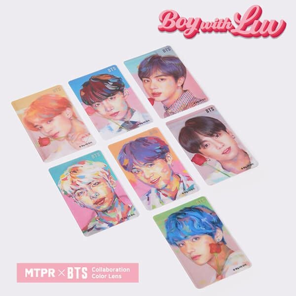 Boy With Luv】MTPR×BTS ワンデー 10枚 ｜カラコン通販エンジェルスタイル