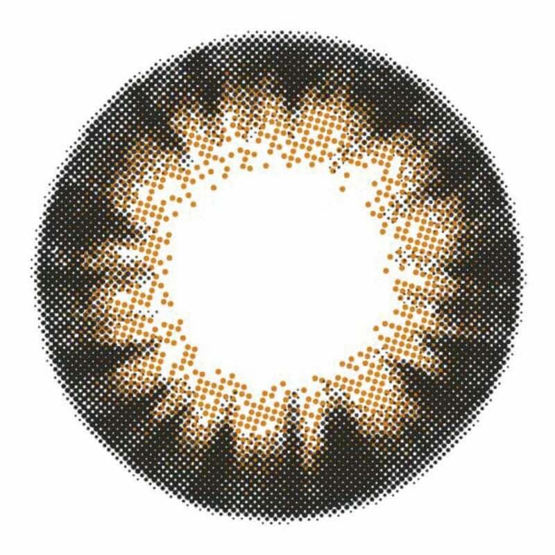 キャラメルブラウン-レンズ画像